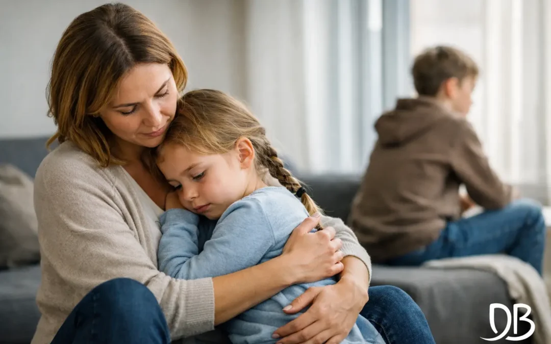 Trennung mit Kindern begleiten und Halt geben
