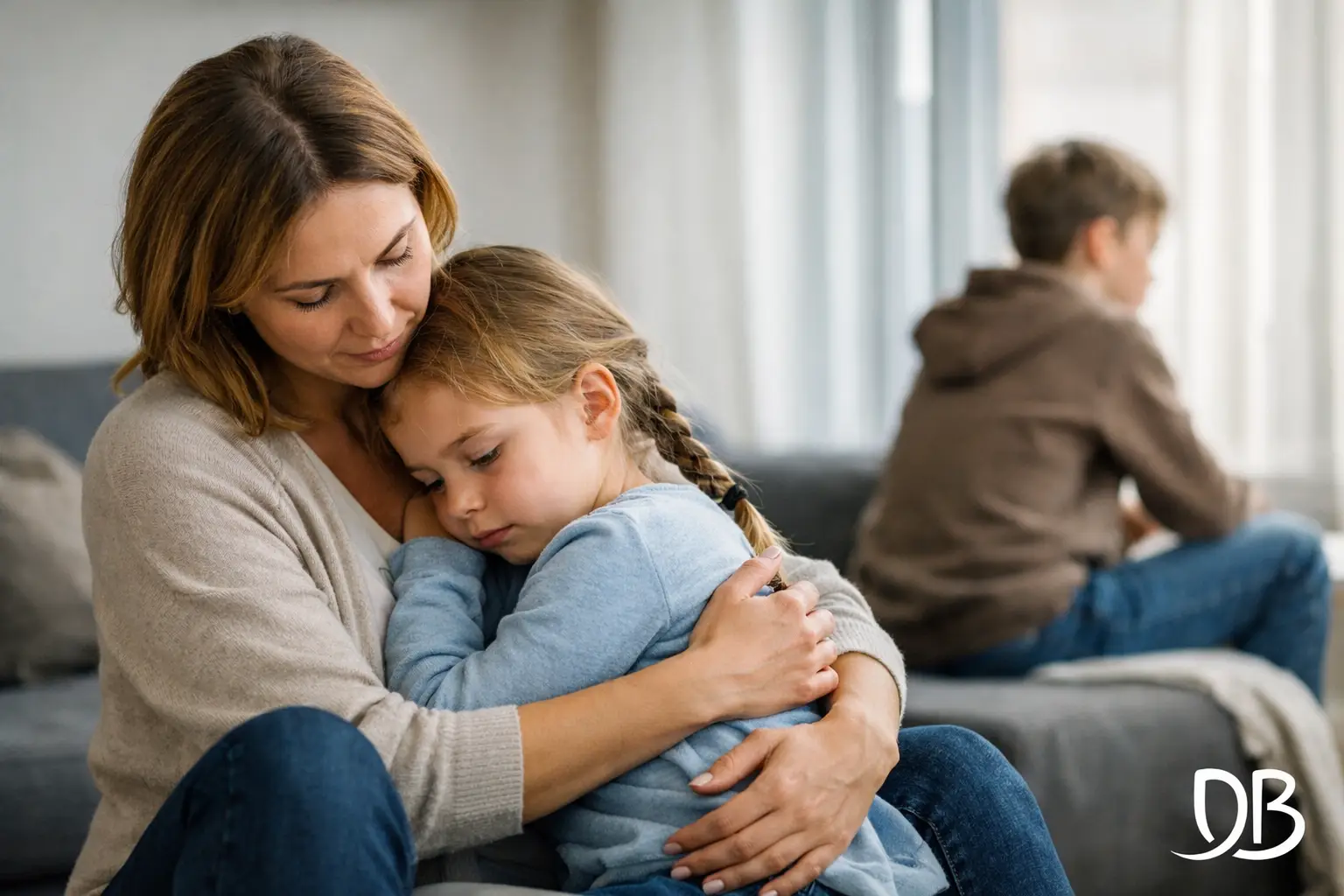 Trennung mit Kindern begleiten und Halt geben