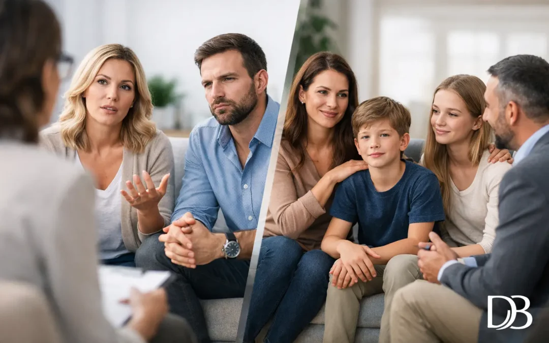 Paarberatung oder Familienberatung wählen?