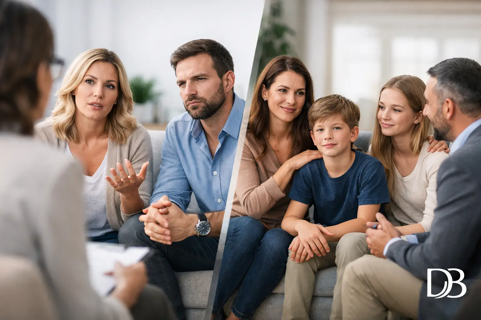 Paarberatung oder Familienberatung wählen?