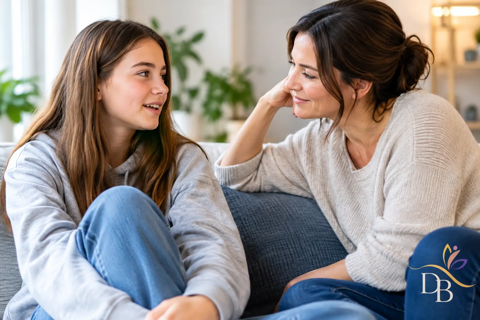Gespräche mit Teenagern verbessern und Nähe halten